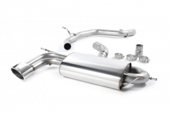 Catback výfuk Milltek Seat Leon 1P Cupra 2.0 TFSI 240PS (06-11) - verze bez rezonátoru - koncovka Oval (homologace)