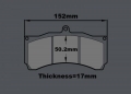Přední brzdový kit D2 Racing pro Scion TC (05-10), 8-pístkové brzdiče verze Sport, pevné kotouče 356x32mm