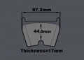 Přední brzdový kit D2 Racing pro Scion FR-S (12-), 12-pístkové brzdiče, plovoucí kotouče 444x36mm