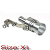 Imitace turbo efektu / blow off ventilu / píšťala do výfuku - velikost XL (Ø 56-85mm) | High performance parts