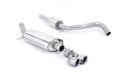Catback výfuk Milltek Audi A1 S line 1.4 TFSI 122PS (10-) - verze s rezonátorem |
