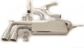 Catback výfuk Milltek Audi A3 2.0 TDI 140PS 2WD 3-dv.bez DPF (04-12) |
