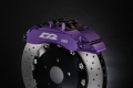 Přední brzdový kit D2 Racing pro Smart ForFour (04-06), 6-pístkové brzdiče, plovoucí kotouče 330x32mm | 