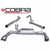 Catback výfuk Cobra Sport Fiat 500 Abarth 1.4 Turbo (08-) - verze bez rezonátoru | 