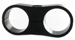 Separátor na vedení - průměr 2x 27mm - černý