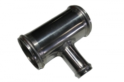 Hliníková (Alu) trubka T kus - průměr 51mm (2 palce) - 25mm - délka 100mm