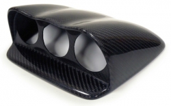 Držák budíků Subaru Impreza (01-07) - 3x budík 52/60mm (karbonový)