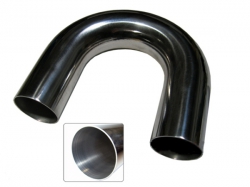 Hliníkové (Alu) koleno 180° - průměr 51mm (2 palce) - délka 60cm