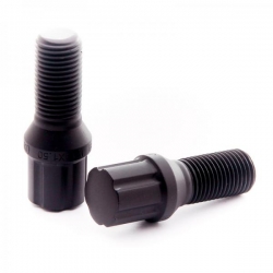 Sada kolových šroubů Japan Racing JB1 závit M12 x 1,5 - 28mm délka závitu - černé
