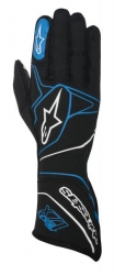 Závodní rukavice Alpinestars Tech 1ZX - černé/modré