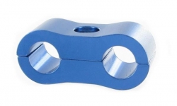 Separátor na vedení - průměr 2x 9,5mm - modrý