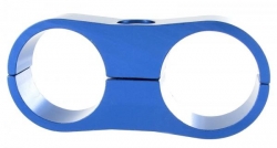 Separátor na vedení - průměr 2x 27mm - modrý