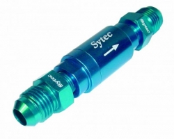 Zpětný ventil celo hliníkový Sytec - D-06 9/16x18-UNF - modrý