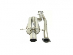 Catback výfuk Milltek Subaru Impreza WRX/STi 2.0 Turbo (01-07) - verze bez rezonátoru