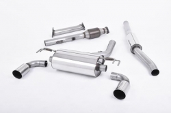 Turboback výfuk Milltek Mitsubishi Lancer Evo 10 X 2.0 Turbo (08-14) - koncovky Raptor 102mm - silniční verze s rezonátorem