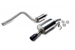Catback výfuk Milltek Ford Fiesta Mk5 ST150 (05-08) - verze s rezonátorem - koncovka černá