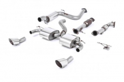 Turboback výfuk Milltek Ford Focus Mk2 RS 2.5T 305PS (09-10) - verze s rezonátorem