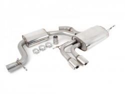 Catback výfuk Milltek VW Scirocco Mk3 GT 2.0TSi 200PS (08-) - verze s rezonátorem (homologace)