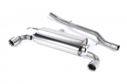 Catback výfuk Milltek VW Golf 4 R32 3.2 V6 4WD (02-05) - verze bez rezonátoru - koncovky leštěné Jet