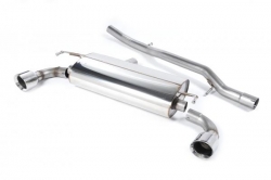 Catback výfuk Milltek VW Golf 4 R32 3.2 V6 4WD (02-05) - verze bez rezonátoru - koncovky GT