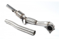 Downpipe se sportovním katalyzátorem Milltek Audi TT 8J TTS Quattro (08-14) - Milltek výfuk 70mm