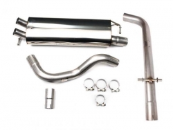 Catback výfuk Milltek Audi A3 8L 1.9 TDI 90/100/110/130PS (96-04) - verze bez rezonátoru