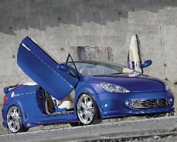 Vertikální otevírání dveří LSD Peugeot 307 CC typ 3*...* (10/03-)
