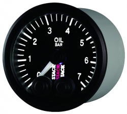 Přídavný budík Stack ST3501 52mm tlak oleje - bar