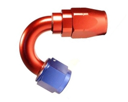 Fitinka koleno 150° D-10 (AN10) 7/8"x14-UNF - cutter-system - šroubovací