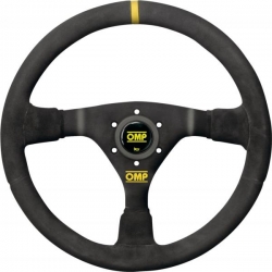 Volant OMP WRC 350mm - černý/černý - semiš