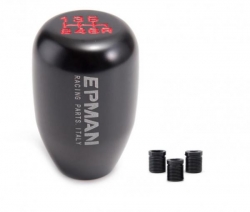 Hlavice řadící páky Epman hliníková - 5-st. černá