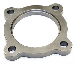 Příruba na výfukovou část 63,5mm 4-děr. (nerez)