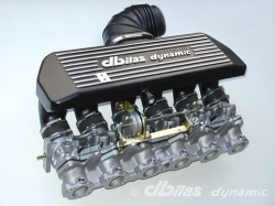 Víceklapkové sání Dbilas Dynamic BMW E30 325i / Z1 / E34 525i 2.5 12V 125KW (M20B25)