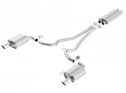 Catback výfuk Borla pro Ford Mustang GT vč. Convertible 5.0 V8 automat/manuál (15-17) - homologace