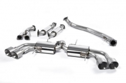 Primary catback výfuk Milltek Nissan GT-R R35 (08-16) - závodní verze - koncovky titanové