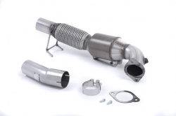 Downpipe se sportovním katalyzátorem Milltek Ford Focus Mk3 RS 2.3T EcoBoost 5-dv. Hatchback (16-) - Milltek výfuk