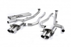 Catback výfuk Milltek BMW 5-Series F10 M5 sedan M TwinPower Turbo V8 (11-16) - koncovky titanové (homologace)