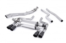 Catback výfuk Milltek BMW 2-Series F87 M2 Coupe (16-19) - koncovky černé (homologace)