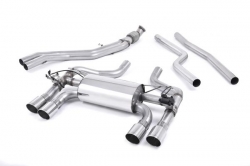Catback výfuk Milltek BMW 2-Series F87 M2 Coupe (16-19) - koncovky leštěné (homologace)
