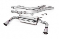 Catback výfuk Milltek BMW 2-Series F22 LCI M240i Coupe (15-19) - verze s rezonátorem - koncovky titanové (homologace)