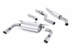 Catback výfuk Milltek BMW 3-Series F30 328i M Sport automat N20 (12-) - verze s rezonátorem (homologace)