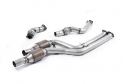 Downpipes se sportovními katalyzátory Milltek BMW 3-Series F80 M3 sedan (14-)