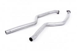 Náhrada sekundárních katalyzátorů Milltek BMW 1-Series E82 M Coupe (11-12)