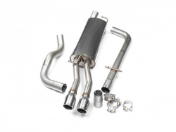 Catback výfuk Milltek VW Bora 1.9 TDi 130/150PS (00-05) - verze bez rezonátoru