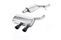Catback výfuk Milltek VW Golf 5 R32 3.2 V6 (05-09) - verze s rezonátorem - koncovka černá