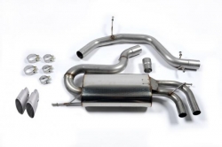 Catback výfuk Milltek VW Golf 5 GTi ED30 2.0 TFSI 230PS (06-09) - verze bez rezonátoru - koncovka titanová (homologace)