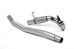 Downpipe s náhradou katalyzátoru Milltek VW Golf 7 GTi včetně Performance Pack, Clubsport/S (13-) - OEM výfuk