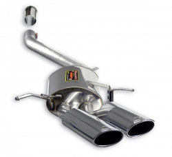 Zadní díl výfuku Supersprint Mercedes R171 SLK 55 AMG V8 (04-) L