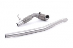 Downpipe se závodním katalyzátorem Milltek VW Golf 7.5 R 2.0 TSI 310PS (17-) - Milltek výfuk