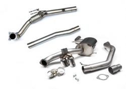 Turboback výfuk Milltek VW Jetta 6 GLI 2.0 TSI (11-) - koncovka leštěná - náhrada katal.